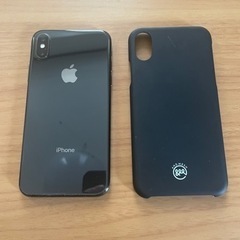 iPhone X スペースグレー/sim フリー/256G/美品