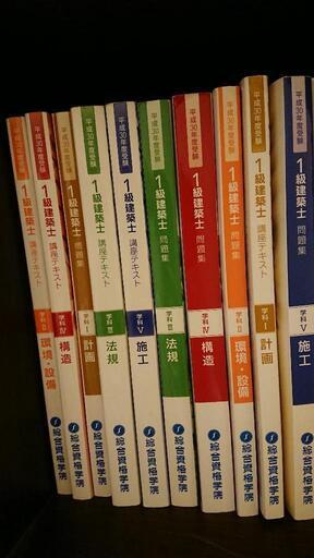 人気便利グッズ 平成30年度】一級建築士 テキスト 講義資料 問題集 資格/検定