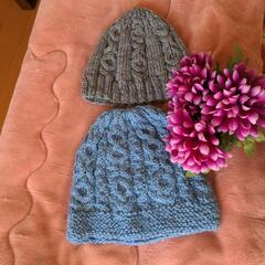 値下げ🌷手編みニット帽🥳