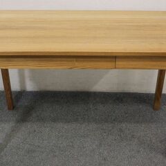 無印良品 天然木タモ材デスク(幅1100/引き出し) 引き出し MUJI 中古