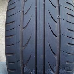 18インチ 7J off＋38 美品 FALKEN ジークスZE914 225 55 18 バリ目