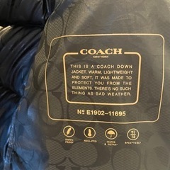 COACH ダウンジャケット　レディース 