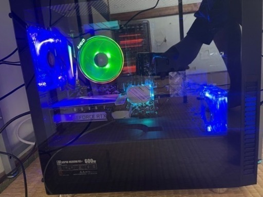 ゲーミングPCゲーミングモニター湾曲！！144Hz27inchセット