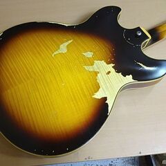 Ibanez Artstar Vintage ASV100FMD-YSL セミホロウ イエローサン 