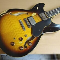 Ibanez Artstar Vintage ASV100FMD-YSL セミホロウ イエローサン 