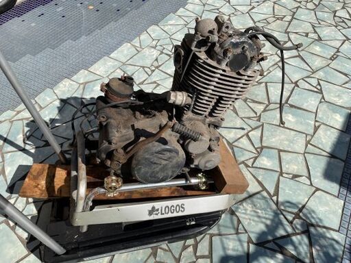 再値下げしました　ヤマハ　XT500　エンジンとフレーム　おまけつき