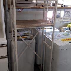 【山善】冷蔵庫上ラック　収納棚42802
