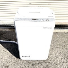 2020年製SHARP自動洗濯機ES-GE7D-W