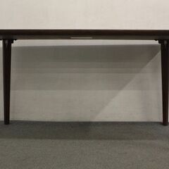 筑波産商 デニッシュ/トルタ 幅135cm ダイニングセット ベンチ 椅子2脚 ファミリー向け ウォールナット   中古家具 店頭引取歓迎 R5332)