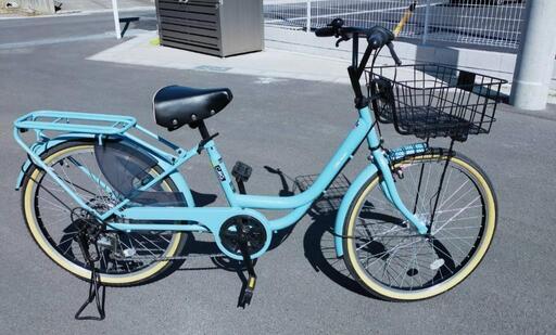 (引き渡し決定)値下げ！！！自転車24インチ　変速ギア付き