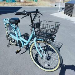 引き渡し決定)値下げ！！！自転車24インチ 変速ギア付き