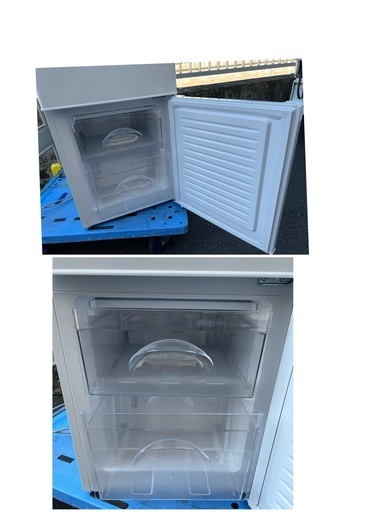 11000(税込) Nitori ニトリ 2ドア冷凍冷蔵庫 NTR−106 (2019年製) (3ー  