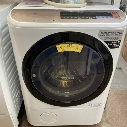 HITACHI BD-NX120BR 2018年製　洗濯12.0kg /乾燥6.0kg