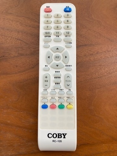 COBY フルハイビジョン液晶テレビ ホワイト