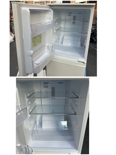 15400(税込)シャープ SHARP 冷凍冷蔵庫 SJ−D14E−W 2019年製 (3ー02  