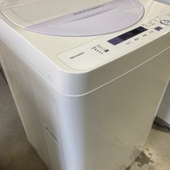 SHARP 5.5kg 全自動洗濯機 ES-GE5A-V 2017年製