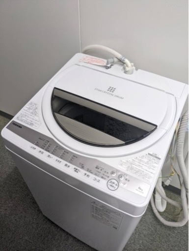 ☆2021年式 美品☆TOSHIBA 東芝洗濯機☆AW-6G9‹家庭用›