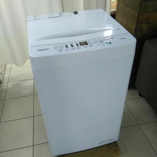 Hisense ハイセンス 洗濯機 HW-E4503  2021年製 4.5kg