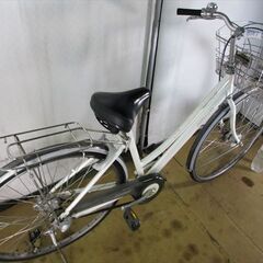 B787　限定特価　整備済み★ブリヂストン　アルベルトロイヤル　ホワイト★ 中古自転車 【27インチ 】