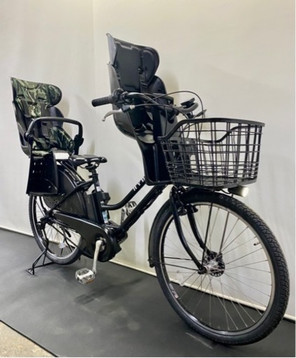 関東全域送料無料 保証付き 電動自転車 ブリヂストン ハイディ2 26インチ 8.7ah 3人乗り