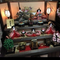 高級雛人形三段飾り♪