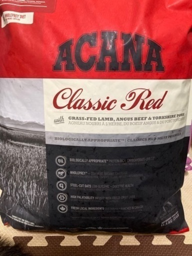 アカナ　グレインフリー　ドッグフード11.4kg