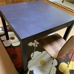 【IKEA】伸縮可能ダイニングテーブル、チェアセット
