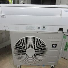 K03124　シャープ　中古エアコン　主に6畳用　冷2.2kw／暖2.5kw K03124 シャープ 中古エアコン 主に6畳用 冷2.2kw／暖2.5kw