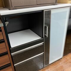 お値下げ致しました！！】NITORI レンジボード ニトリ 食器棚 No876