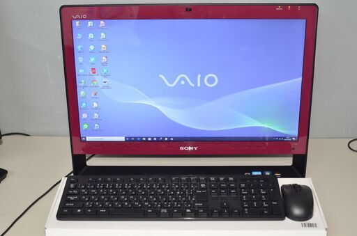 中古良品 一体型パソコン Windows10+office SONY VPCJ24AJ i5-2450M/大容量HDD2TB/メモリ8GB/ブルーレイ/カメラ/21.5インチ/ テレビ機能