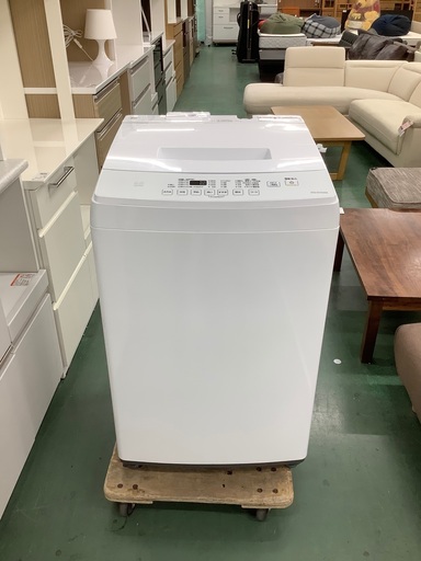 安心の1年保証付！！ IRIS  OHYAMA　8.0kg全自動洗濯機　IAW–T802E  2020年製