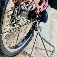 3429電動自転車ブリジストンアンジェリーノ20インチ ピンク