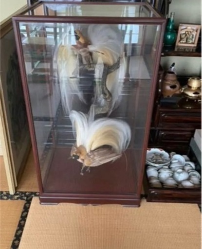 鳥のオブジェ