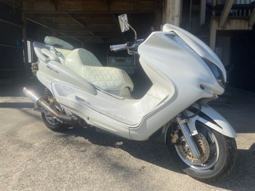 YAMAHA・マジェスティ・オールホワイト・格安車両・全国陸送可能〜