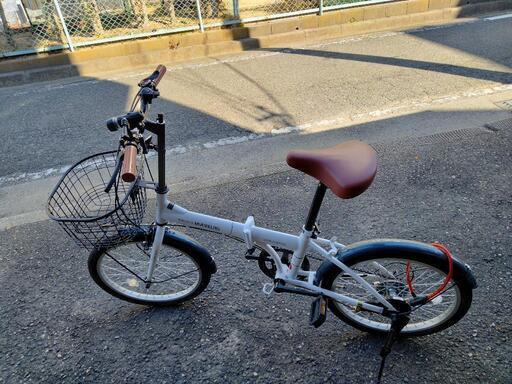 受付終了】折り畳み自転車（状態：良）