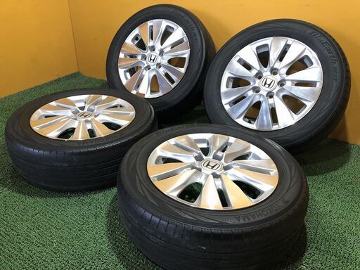 格安】 ホンダ純正ホイール 16インチ 16×6J ヨコハマタイヤ 205/60R16 