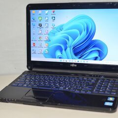 最新Windows11+office 爆速新品SSD250GB 富士通 LIFEBOOK AH56/G