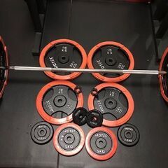 IROTEC バーベル 117.5kgセット