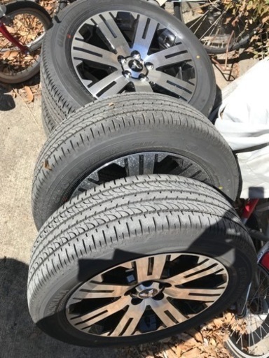 デリカD5　納車前外し　ホイール　4本 デリカD5 新車外し純正ホイール4本セット - メルカリ