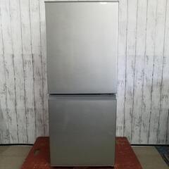 美品】AQUA 2ドア 126L 2020年製 AQR-13J アクア ガラス棚 LED