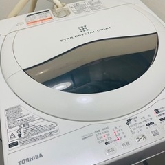 取引中【無料】TOSHIBA 2013年　洗濯機