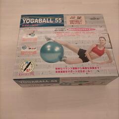 YOGA BALL 55 バランスボール中古箱付き