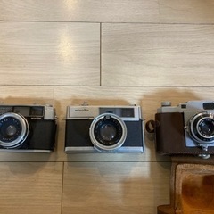 【決まりました】フィルムカメラ  3点セット　動作未確認　ジャン...