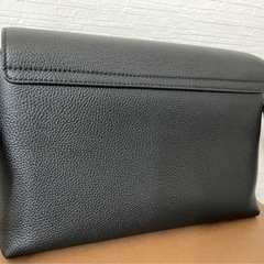 レザー&ヴィンテージチェック　ノートクロスボディバッグ