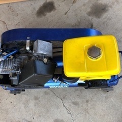 イワタ 7Kgf/c㎡ 5馬力 エンジンコンプレッサ CS-265P