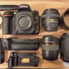 【ネット決済・配送可】NIKON D610とレンズキッド３本　別売り可