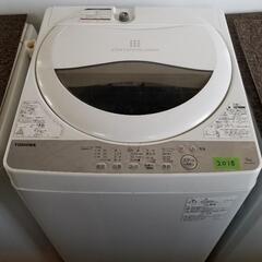 取引中リ☆東芝全自動洗濯機5kg2018年製　aw☆