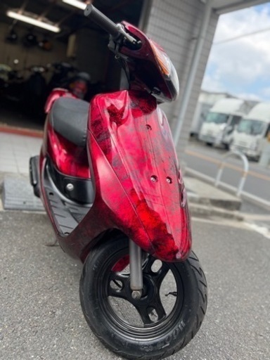 ライブディオzx仕様　赤ラップ
