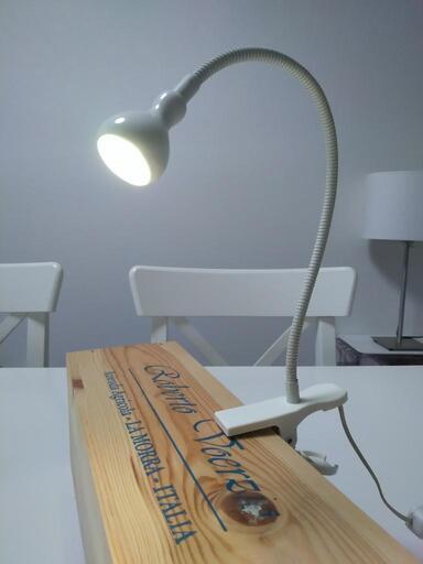 IKEA JANSJÖ LEDクリップ式スポットライト ホワイト (NANAB) 神戸の照明器具の中古あげます・譲ります｜ジモティーで不用品の処分