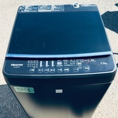 ✨2020年製✨2058番 Haier✨全自動電気洗濯機✨HW-G55E7KK‼️